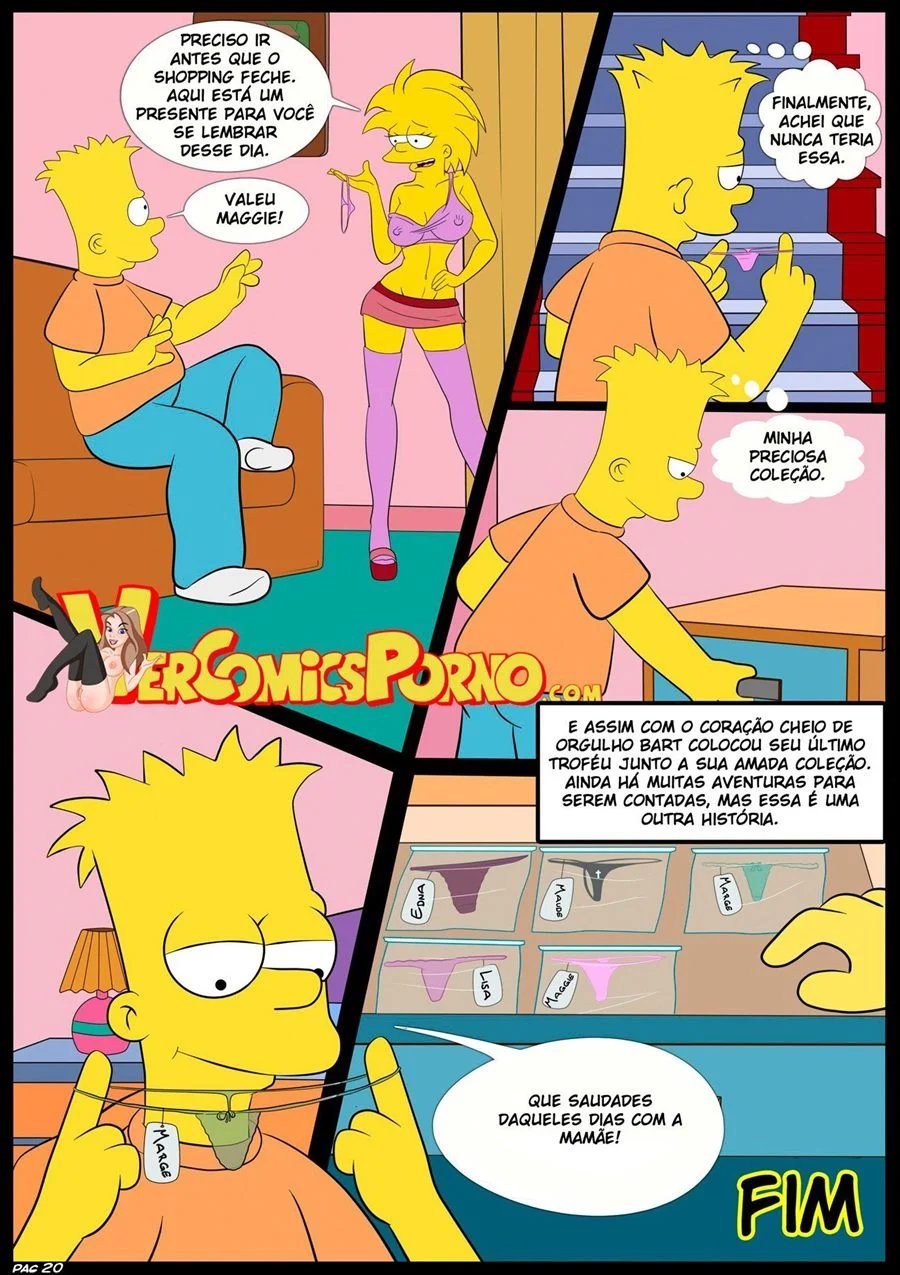 Simpsons: A Suruba Explícita de Lisa em Quadrinhos Proibidos