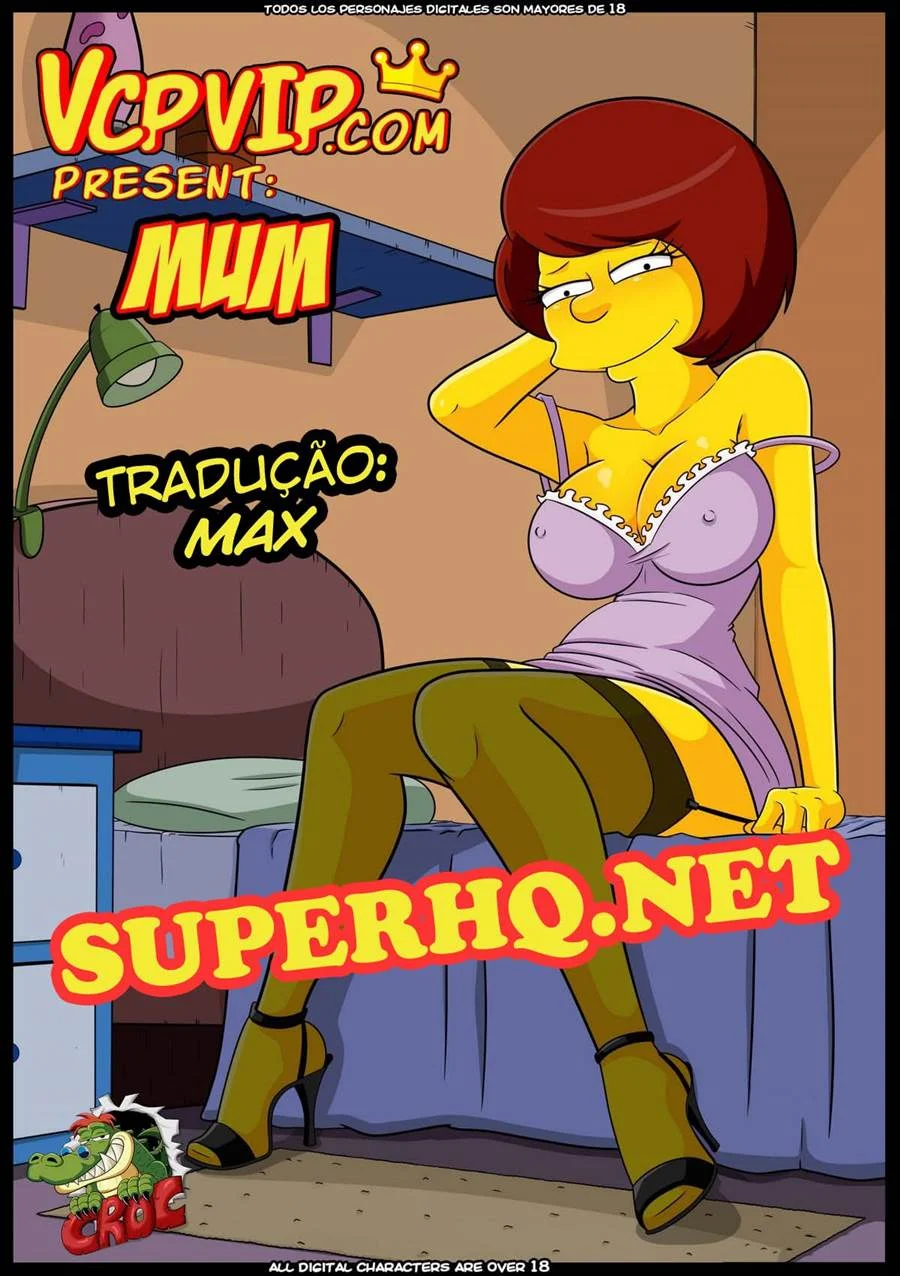 Quadrinhos Picantes da Família Simpsons: Cenas Explícitas com a Marge