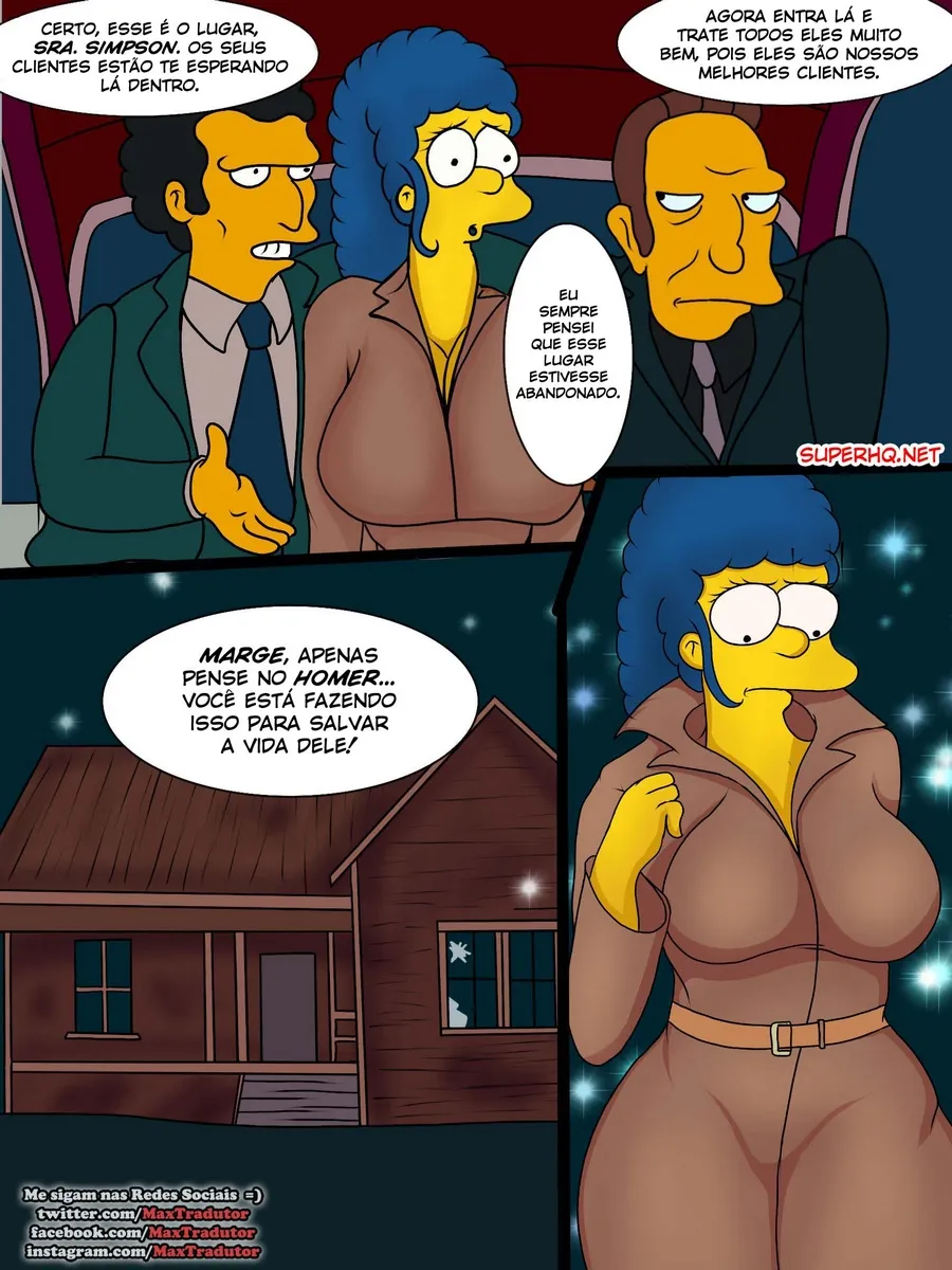 Pague a Dívida do Meu Marido com Sexo - Histórias Eróticas dos Simpsons