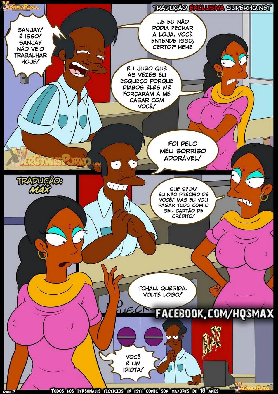Simpsons em Sexo Explícito: Família no Extremo do Prazer