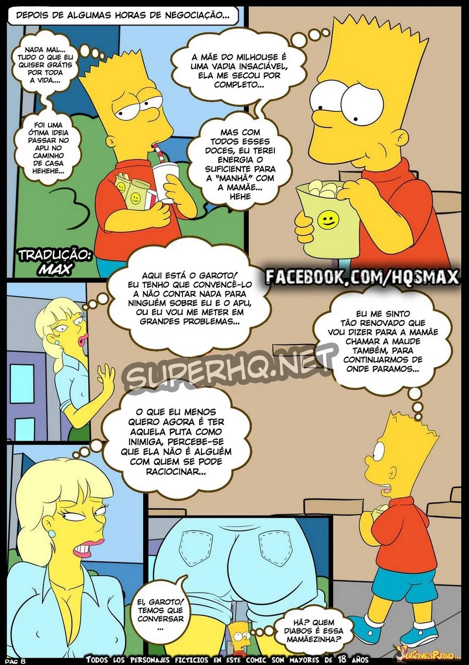 Simpsons em Sexo Explícito: Família no Extremo do Prazer