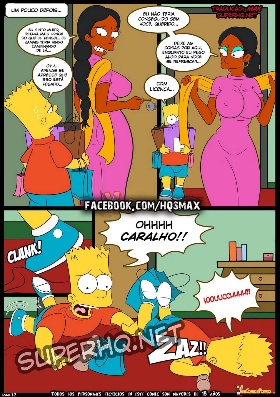 Simpsons em Sexo Explícito: Família no Extremo do Prazer