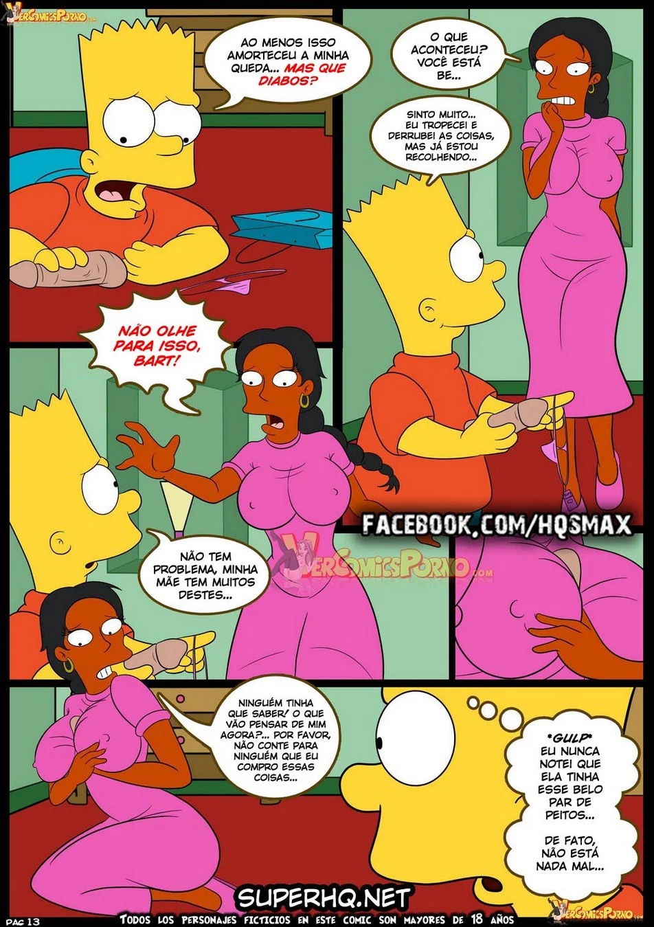 Simpsons em Sexo Explícito: Família no Extremo do Prazer