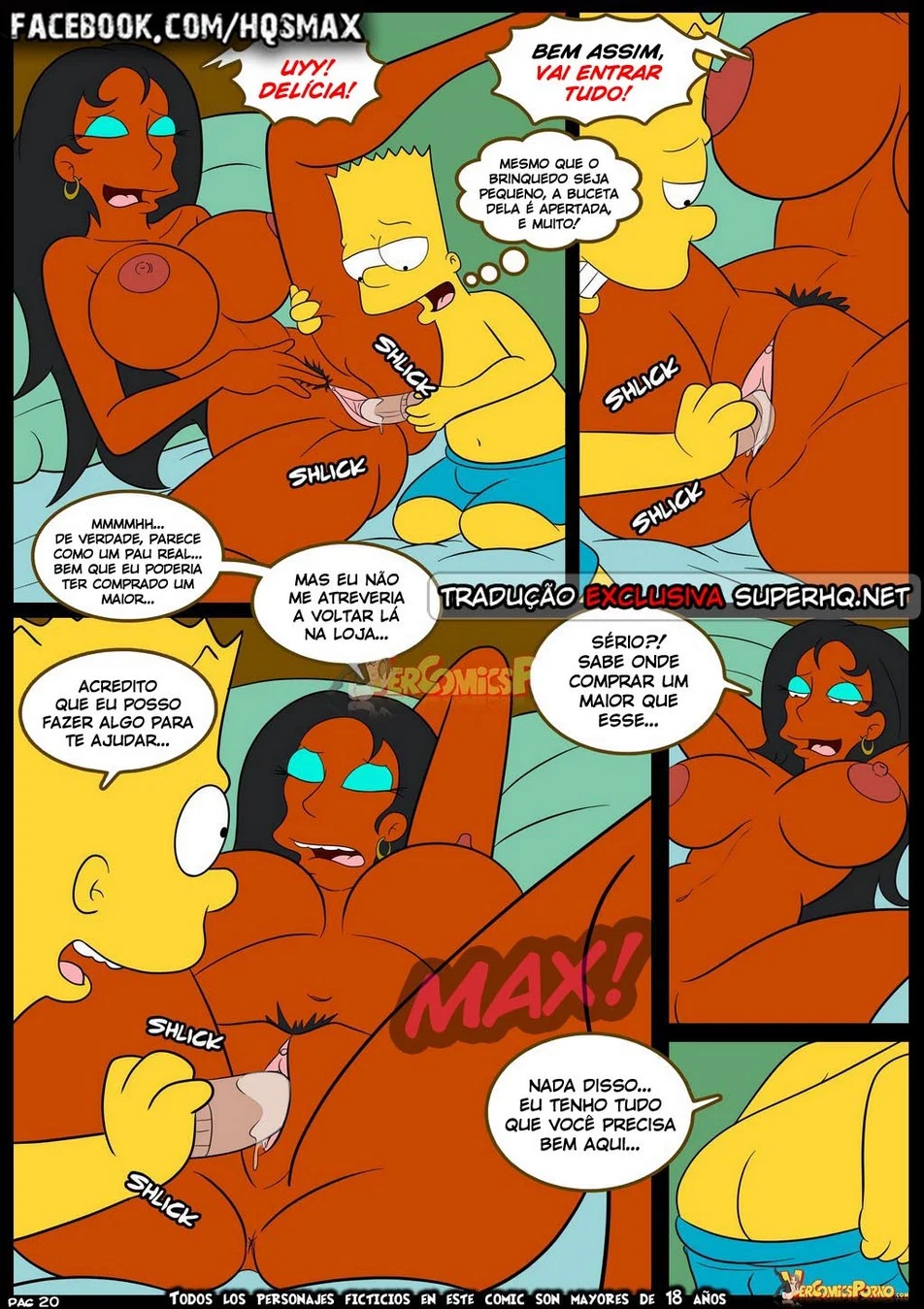 Simpsons em Sexo Explícito: Família no Extremo do Prazer