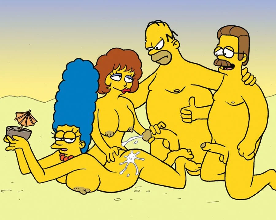 Os Simpsons Entram Na Troca de Casais Mais Quente dos Desenhos