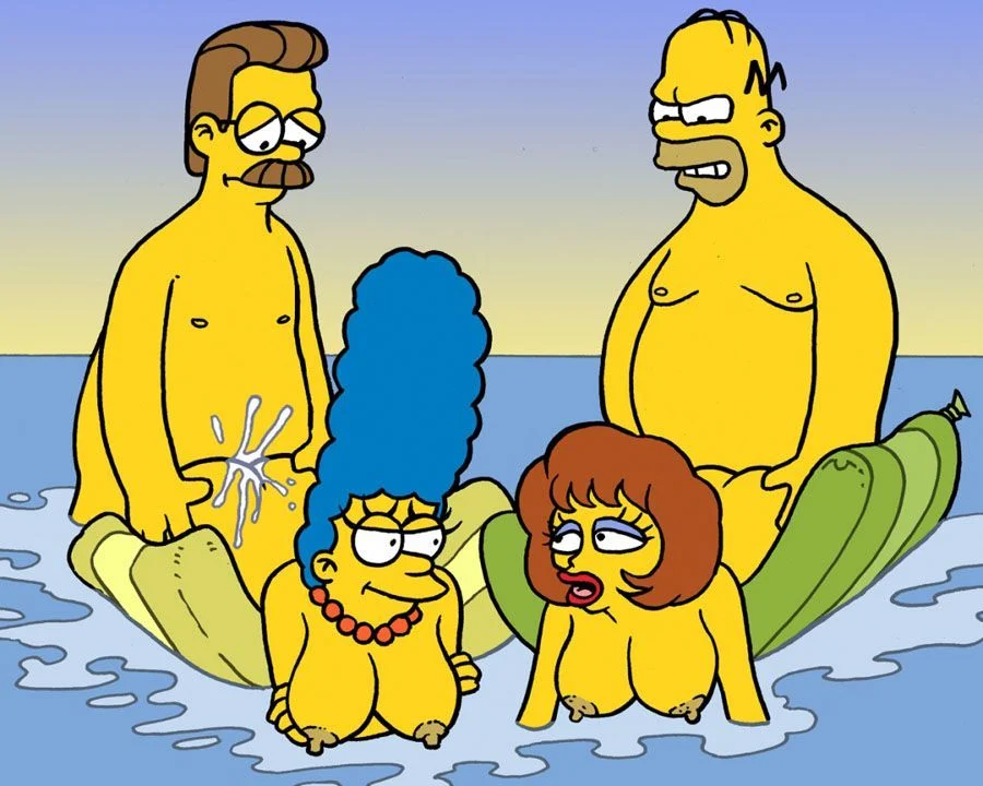 Os Simpsons Entram Na Troca de Casais Mais Quente dos Desenhos