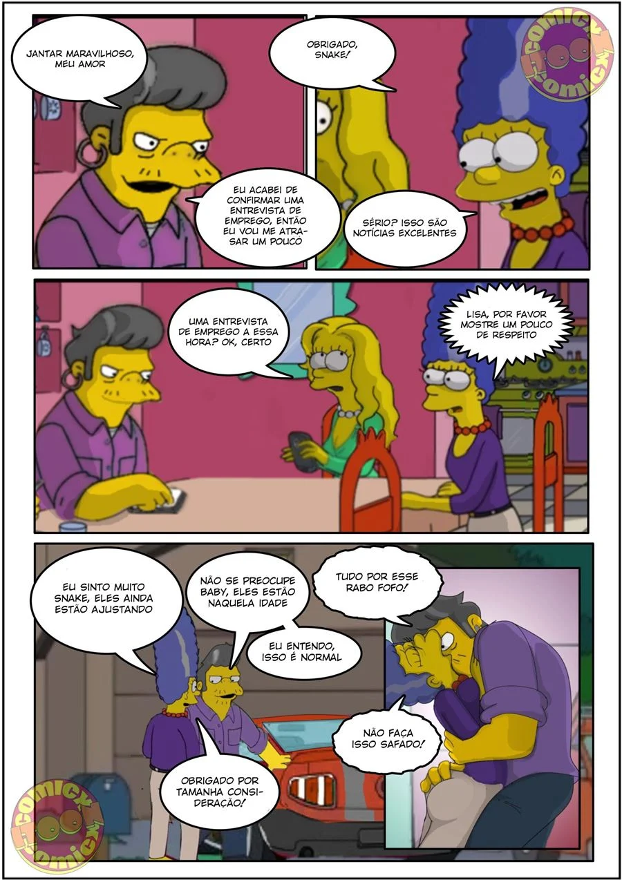 Simpsons Pornô: Lisa e Bart em Cenas Explícitas e Picantes