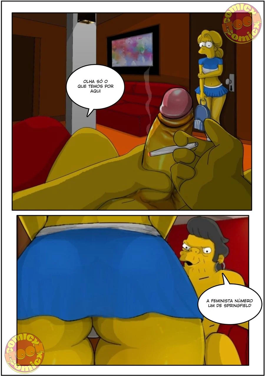 Simpsons Pornô: Lisa e Bart em Cenas Explícitas e Picantes