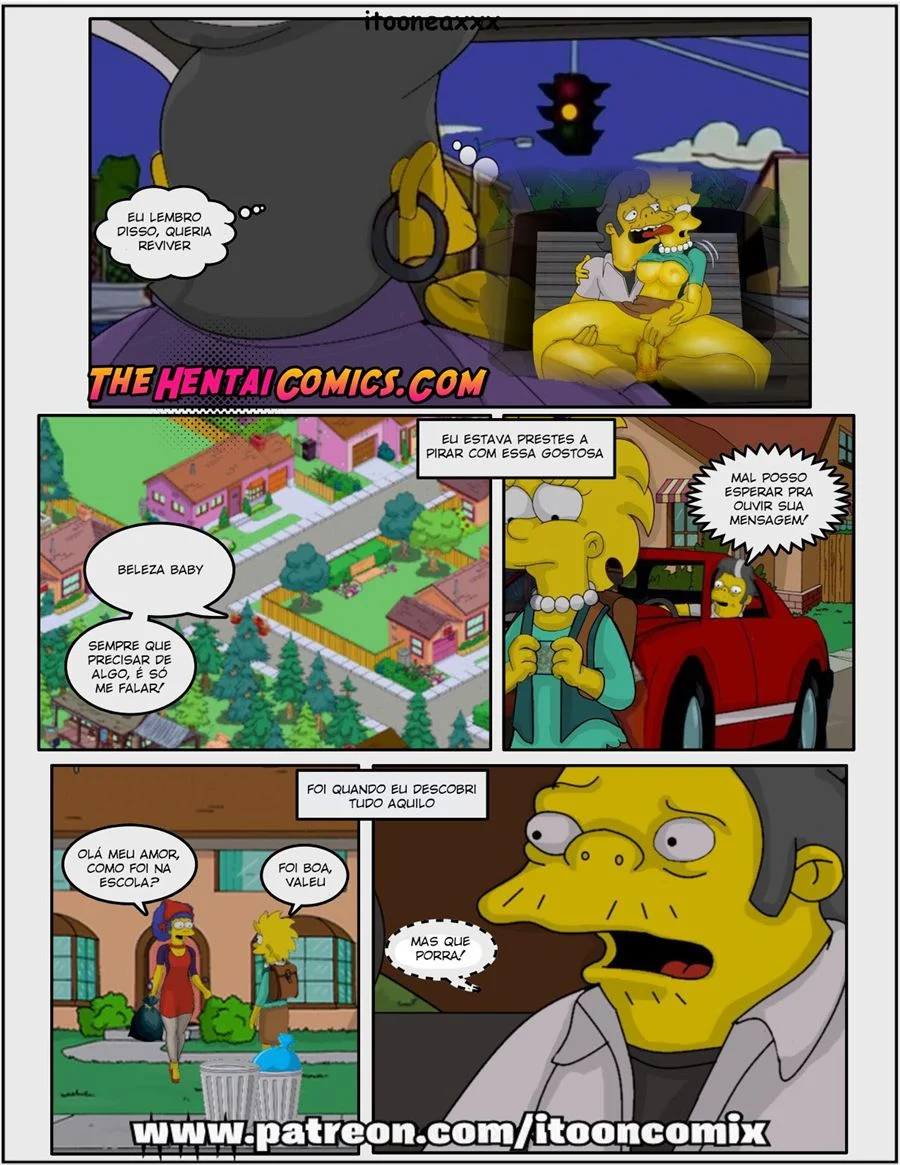 Simpsons: Lisa e a Cobra - Sexo Explícito em Quadrinhos Pecaminosos