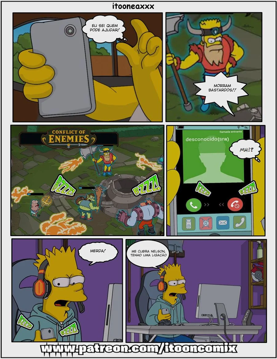 Simpsons: Lisa e a Cobra - Sexo Explícito em Quadrinhos Pecaminosos