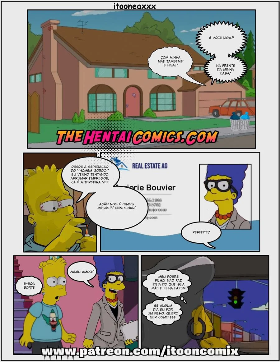 Simpsons: Lisa e a Cobra - Sexo Explícito em Quadrinhos Pecaminosos