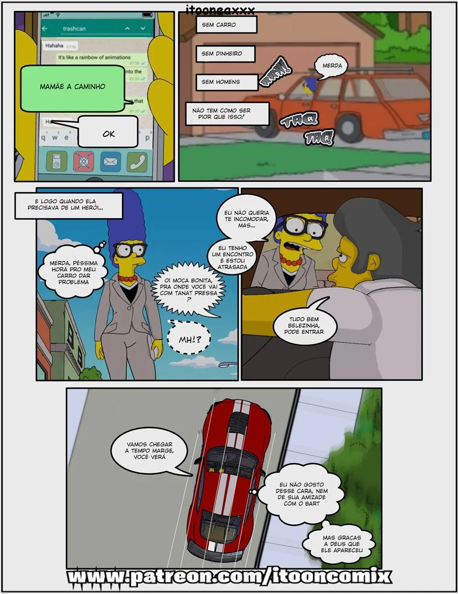 Simpsons: Lisa e a Cobra - Sexo Explícito em Quadrinhos Pecaminosos