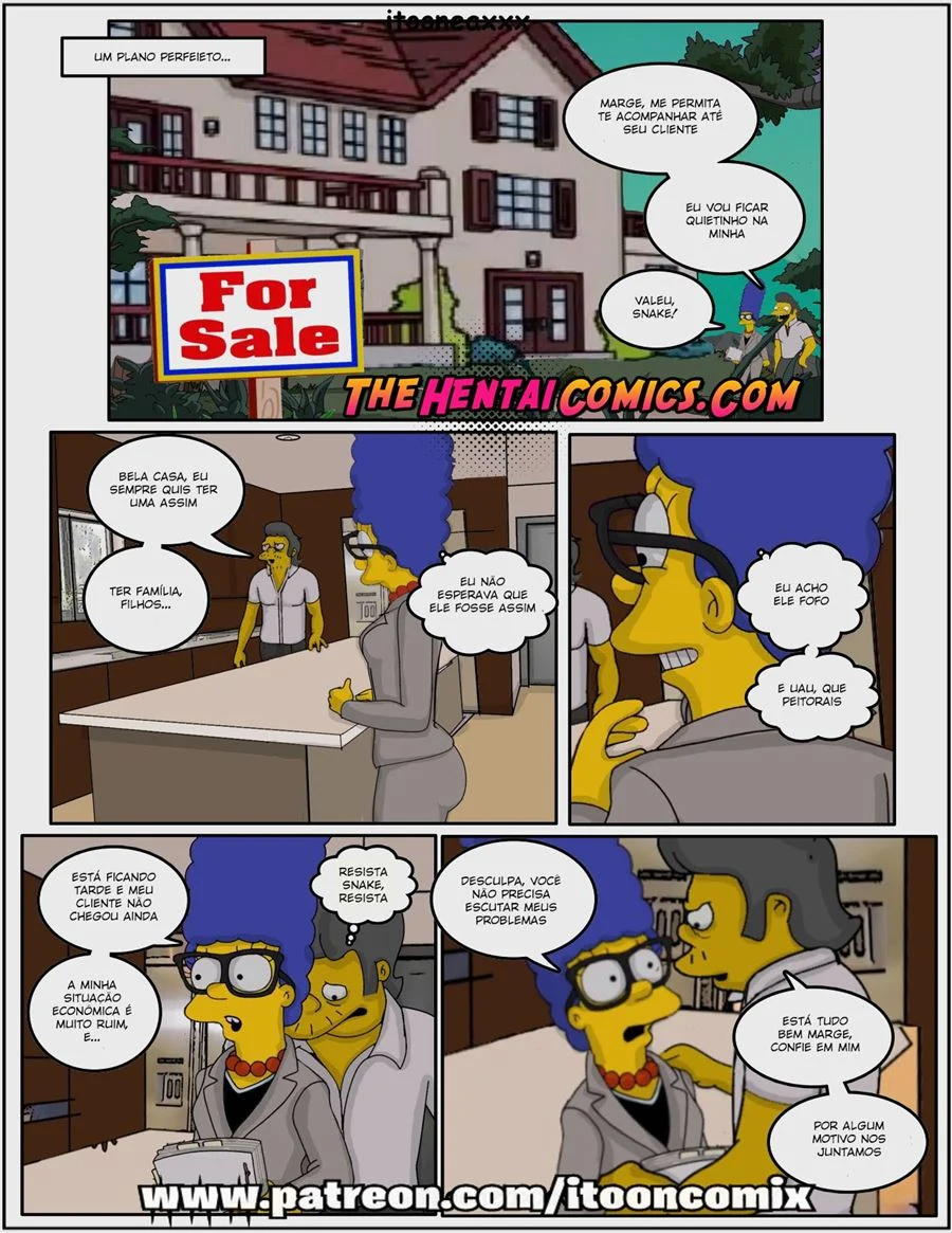 Simpsons: Lisa e a Cobra - Sexo Explícito em Quadrinhos Pecaminosos