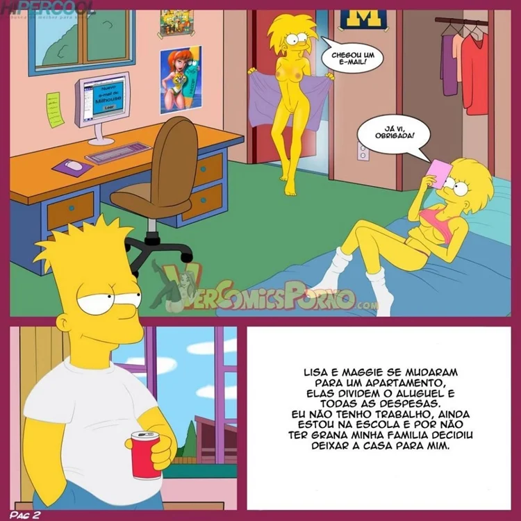 Sedutor Incesto: Bart e Lisa Explorando Desejos Proibidos nos Simpsons Sedutor Incesto: Bart e Lisa Explorando Desejos Proibidos nos Simpsons