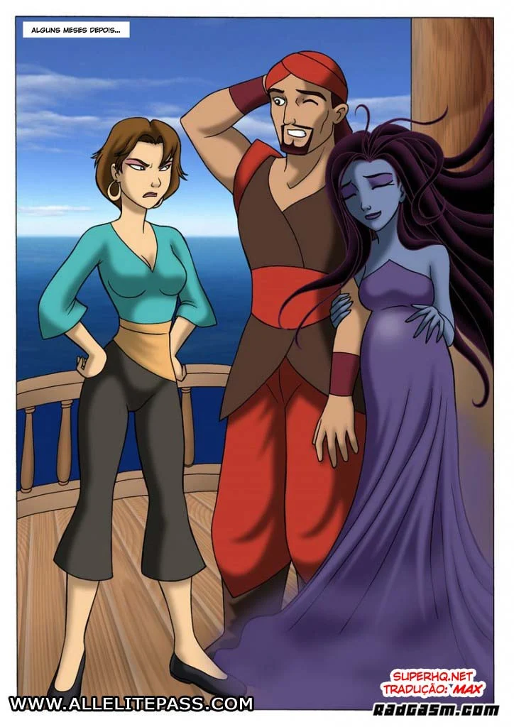 HQ Explícita de Sindbad: Sexo Intenso em Quadrinhos Proibidos