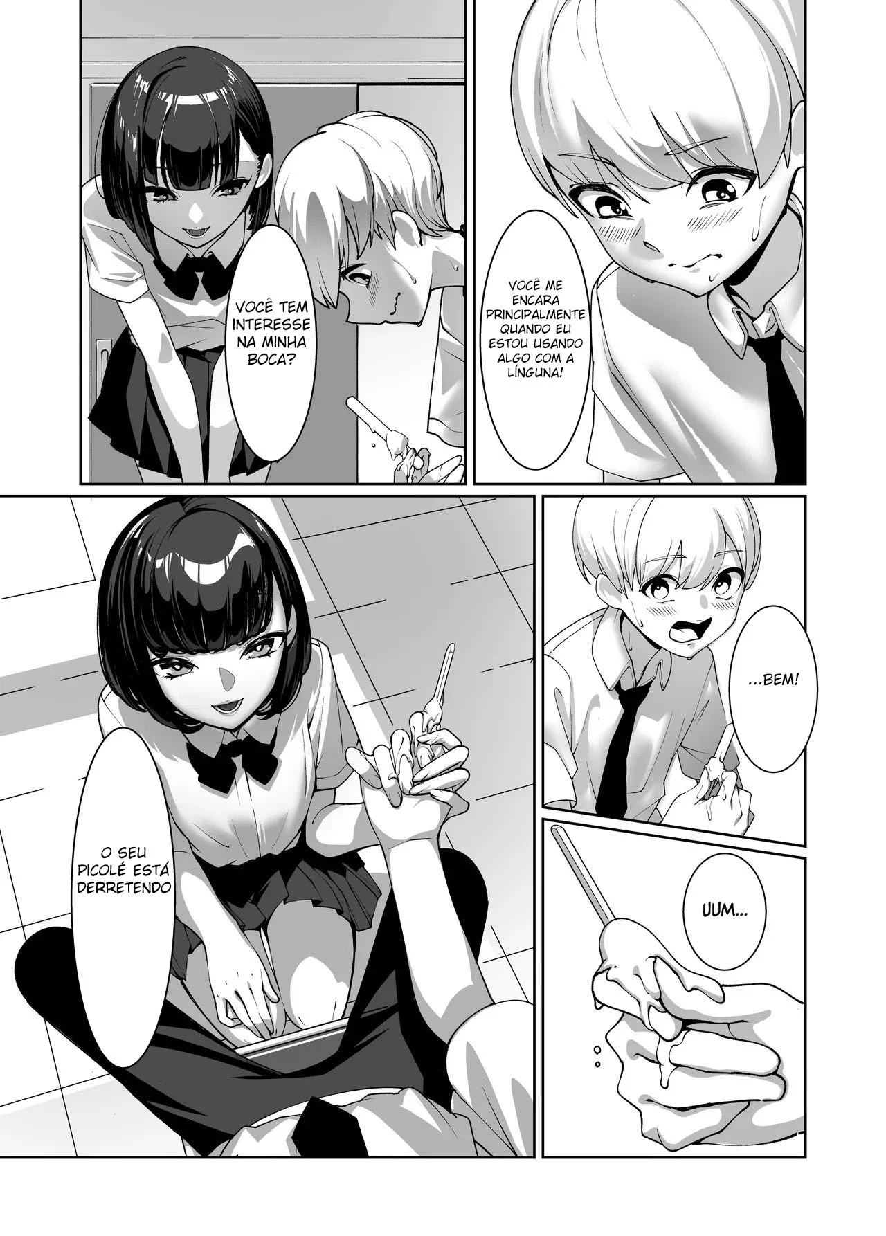 Sucumbindo aos Desejos: Como Minha Crush Me Levou ao Êxtase com a Língua