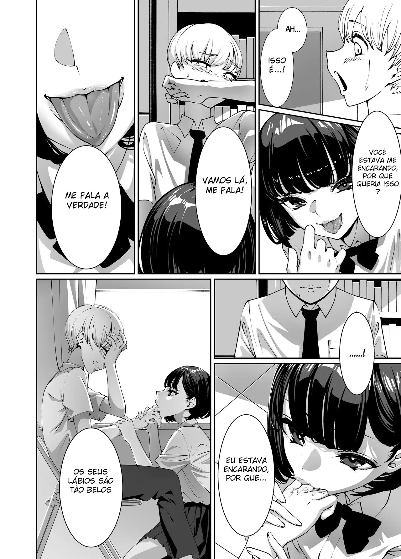 Sucumbindo aos Desejos: Como Minha Crush Me Levou ao Êxtase com a Língua