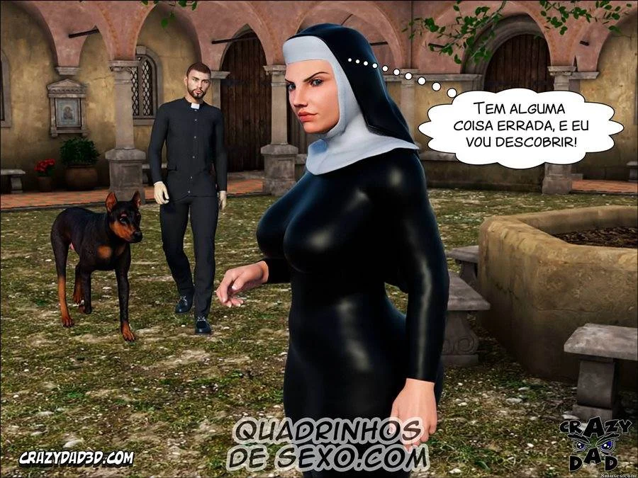 Irmã Devassa 4: Cenas Explícitas em HQ 3D de Sexo Intenso