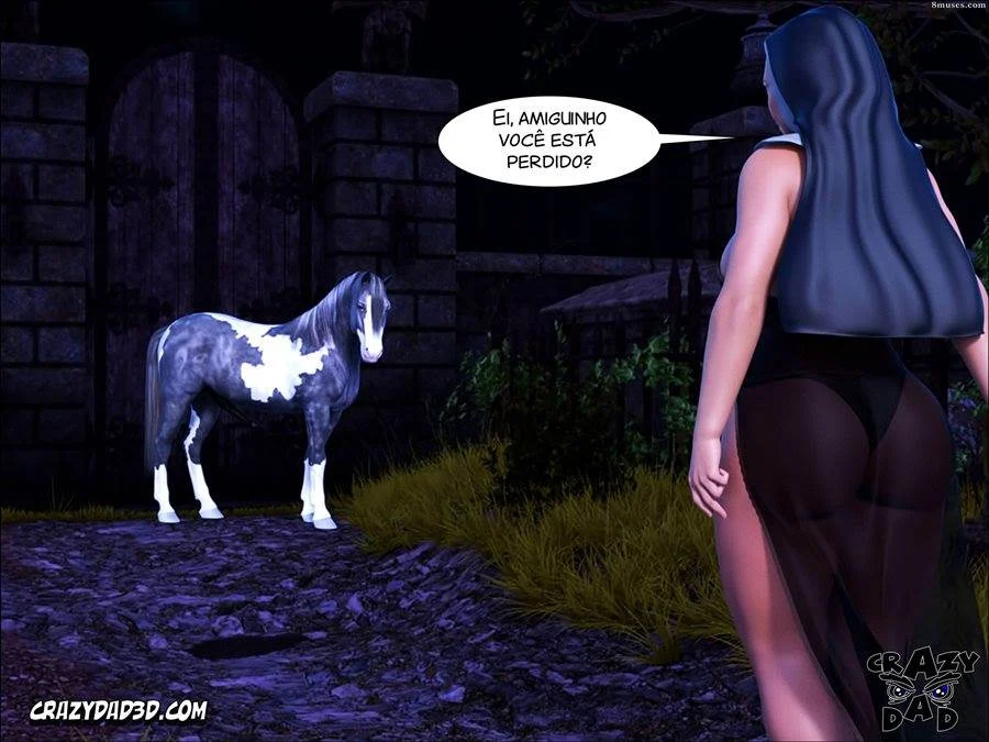 Irmã Devassa 4: Cenas Explícitas em HQ 3D de Sexo Intenso