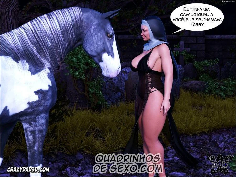 Irmã Devassa 4: Cenas Explícitas em HQ 3D de Sexo Intenso