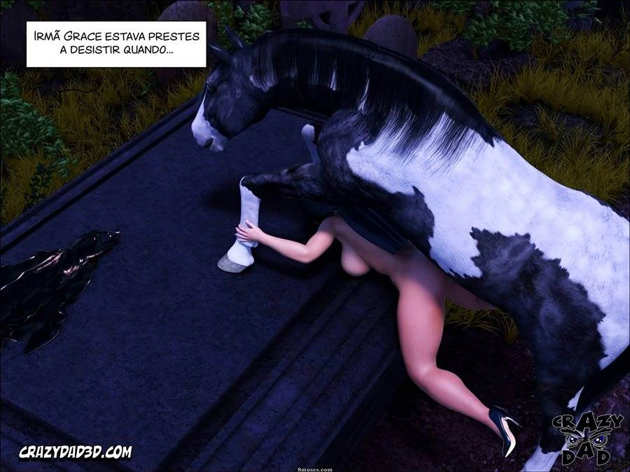 Irmã Devassa 4: Cenas Explícitas em HQ 3D de Sexo Intenso