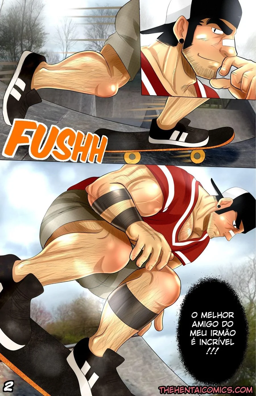 Aula de Skating Proibida com Muito Sexo Explícito Gay em HQ Aula de Skating Proibida com Muito Sexo Explícito Gay em HQ