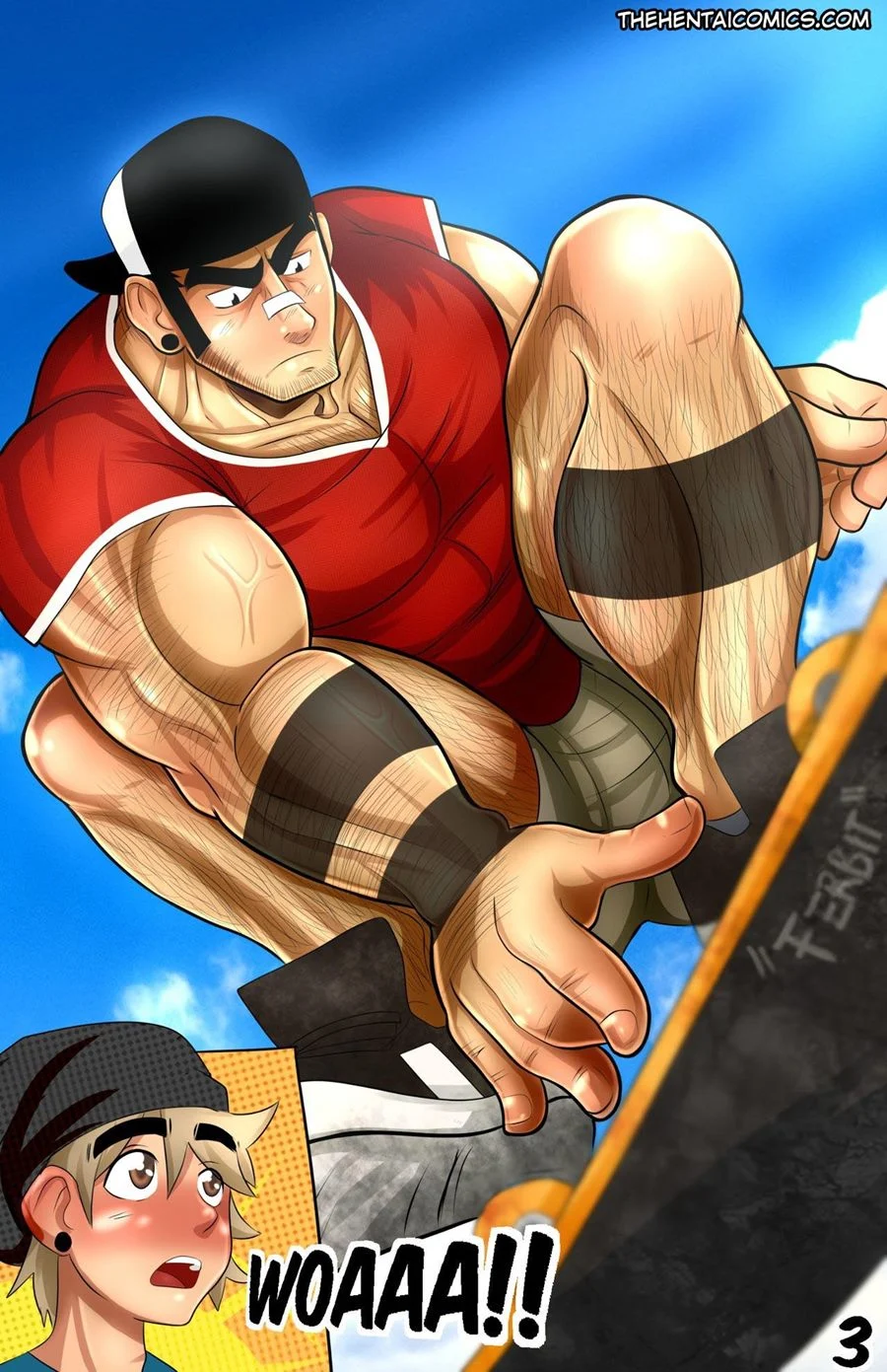Aula de Skating Proibida com Muito Sexo Explícito Gay em HQ Aula de Skating Proibida com Muito Sexo Explícito Gay em HQ