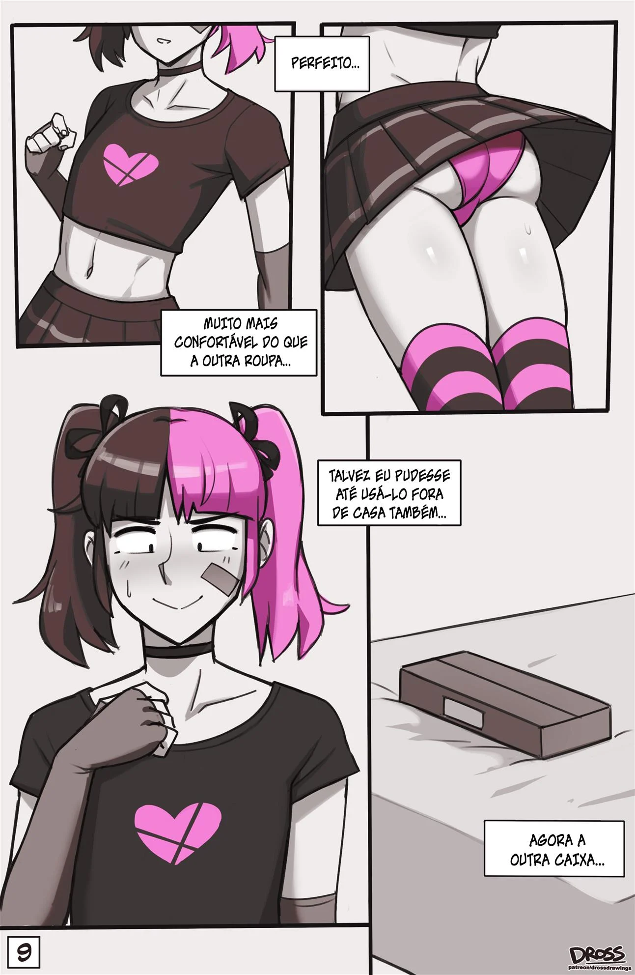 Skatista Femboy: HQ Explícita com Transas Intensas e Fetiche Crossdresser