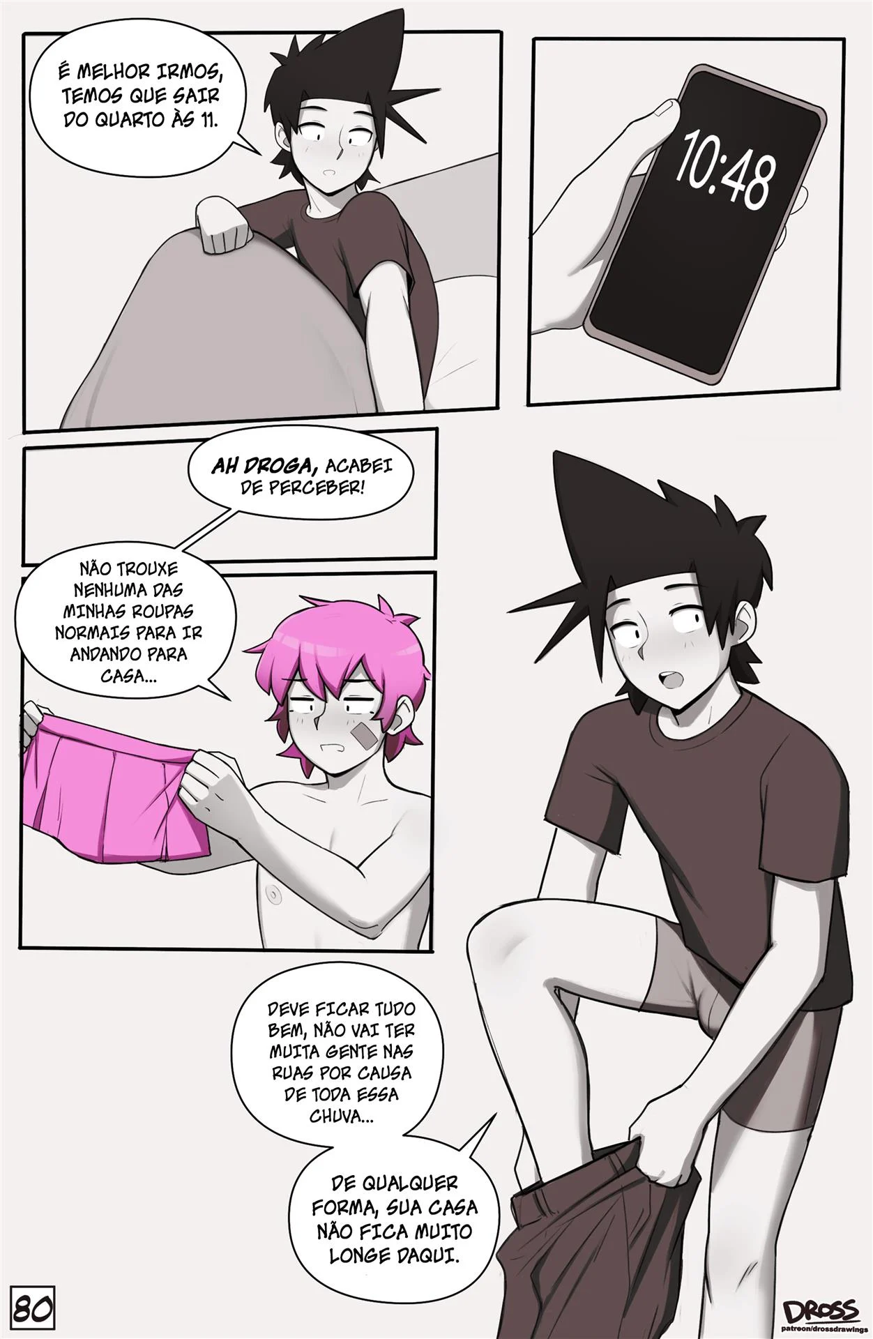 Skatista Femboy: HQ Explícita com Transas Intensas e Fetiche Crossdresser