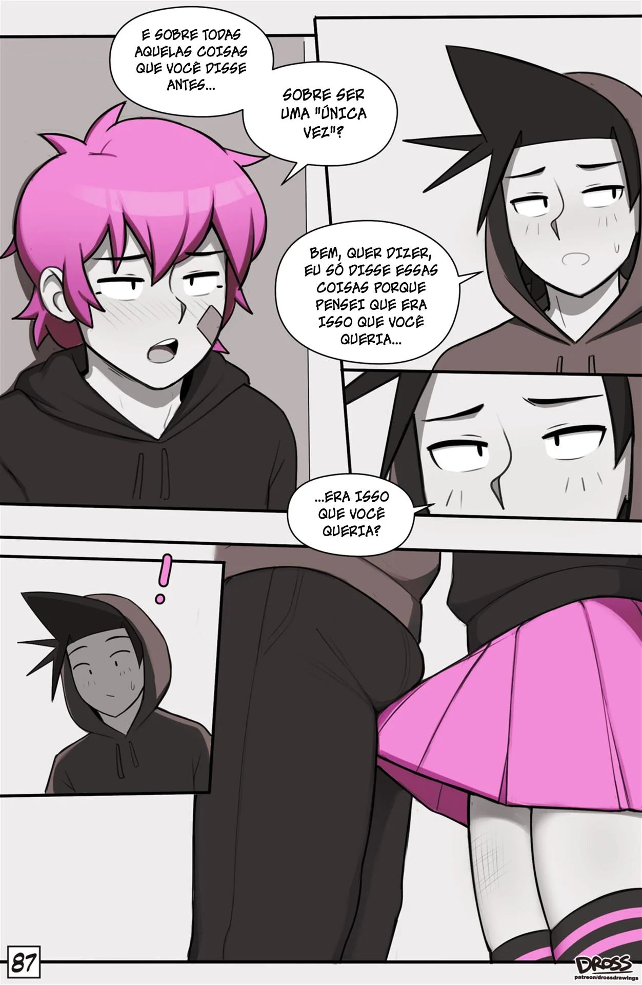 Skatista Femboy: HQ Explícita com Transas Intensas e Fetiche Crossdresser