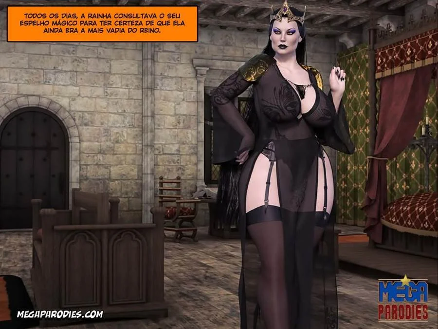 Branca de Neve 3D: Quadrinhos Proibidos Com Cenas Explícitas