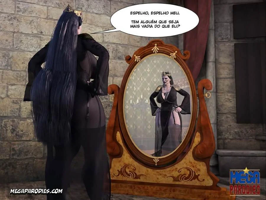 Branca de Neve 3D: Quadrinhos Proibidos Com Cenas Explícitas