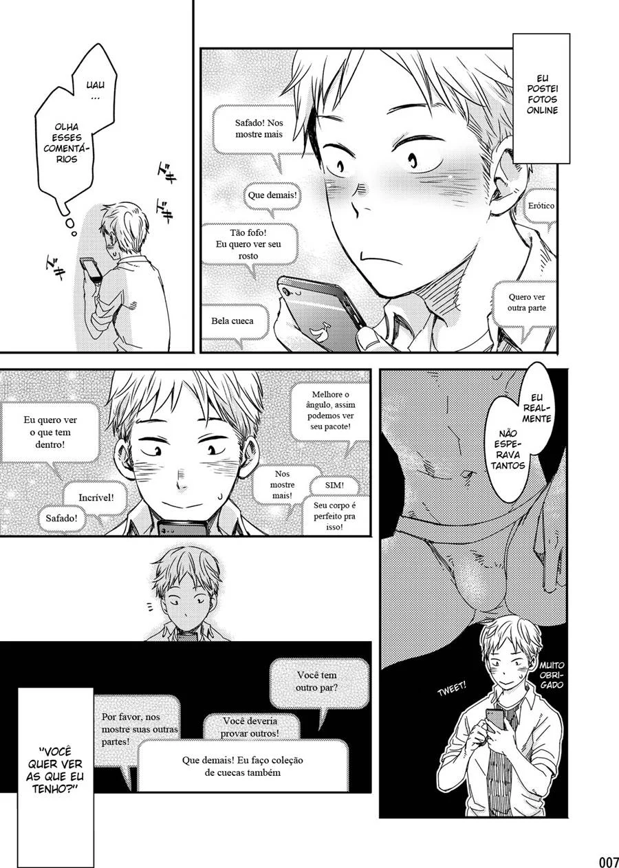 Manga Yaoi Erótico: Dominação Total nos Quadrinhos de Putaria