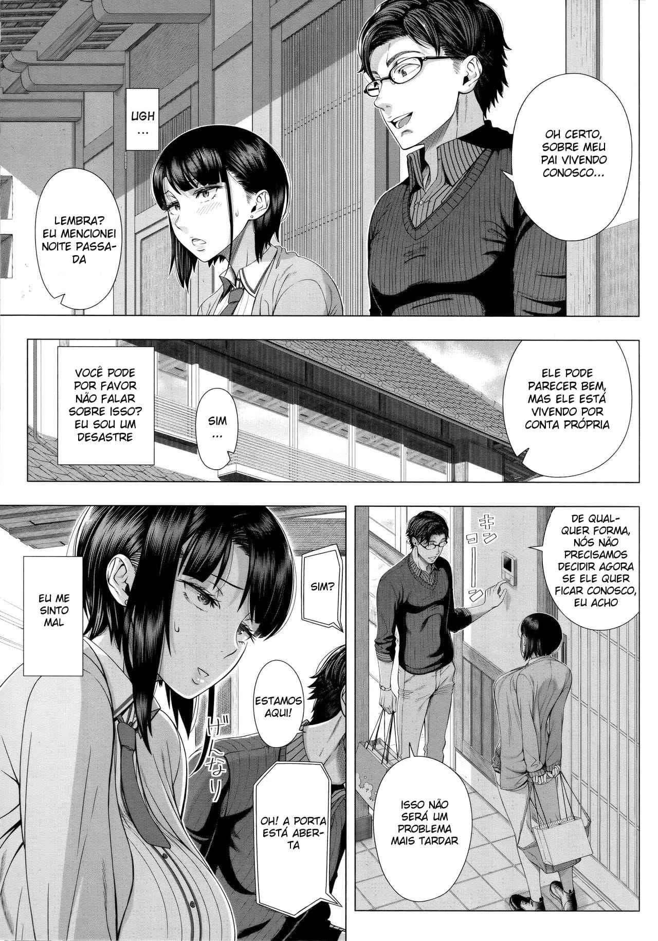 Sogro Fode a Nora de Buceta Grande - Hentai Explícito em HQ