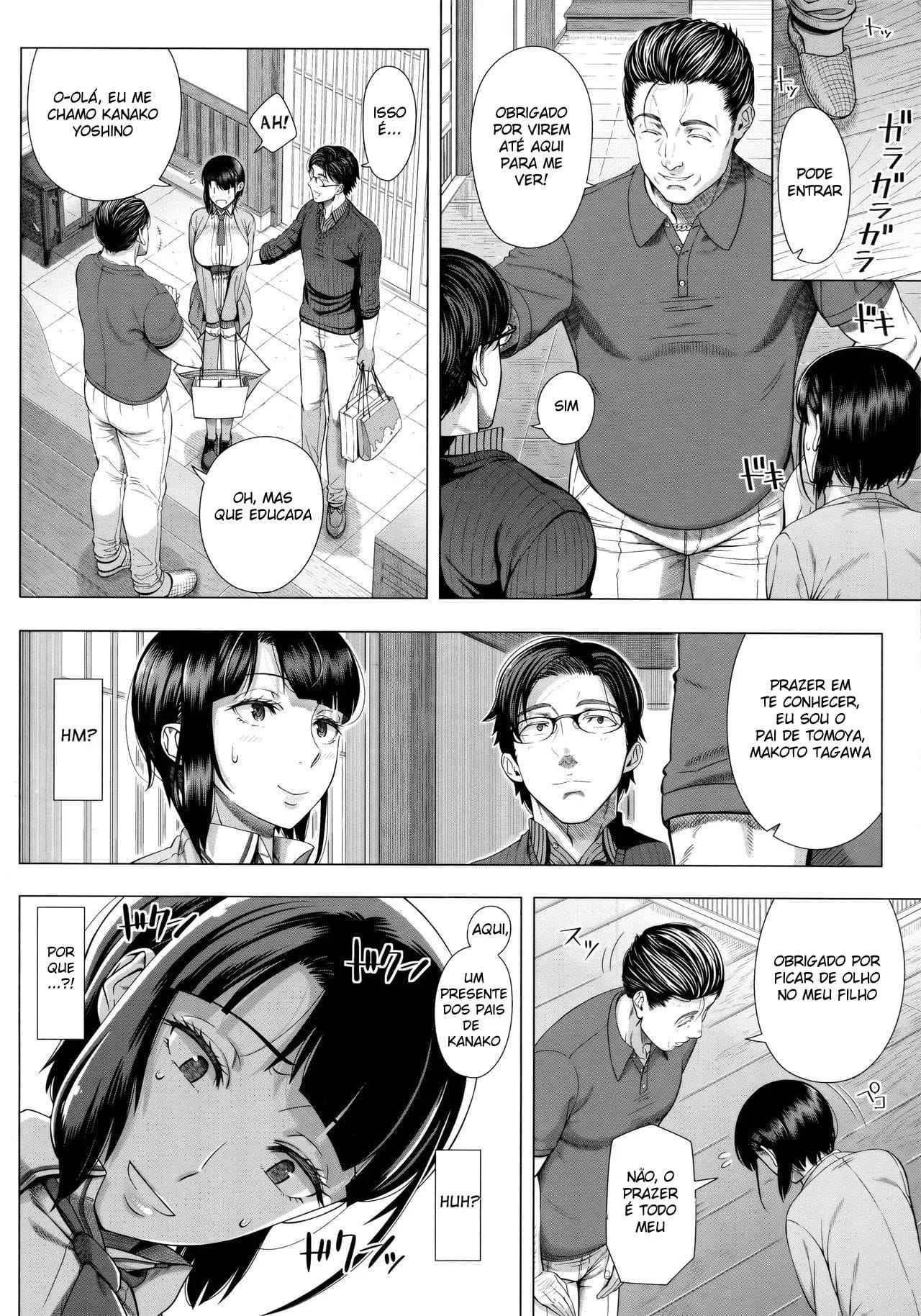 Sogro Fode a Nora de Buceta Grande - Hentai Explícito em HQ