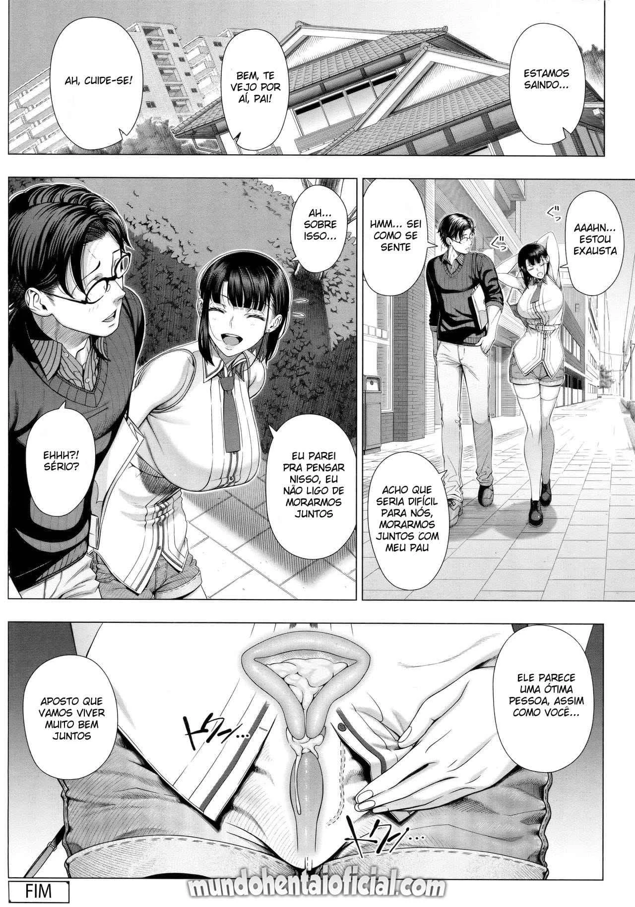 Sogro Fode a Nora de Buceta Grande - Hentai Explícito em HQ