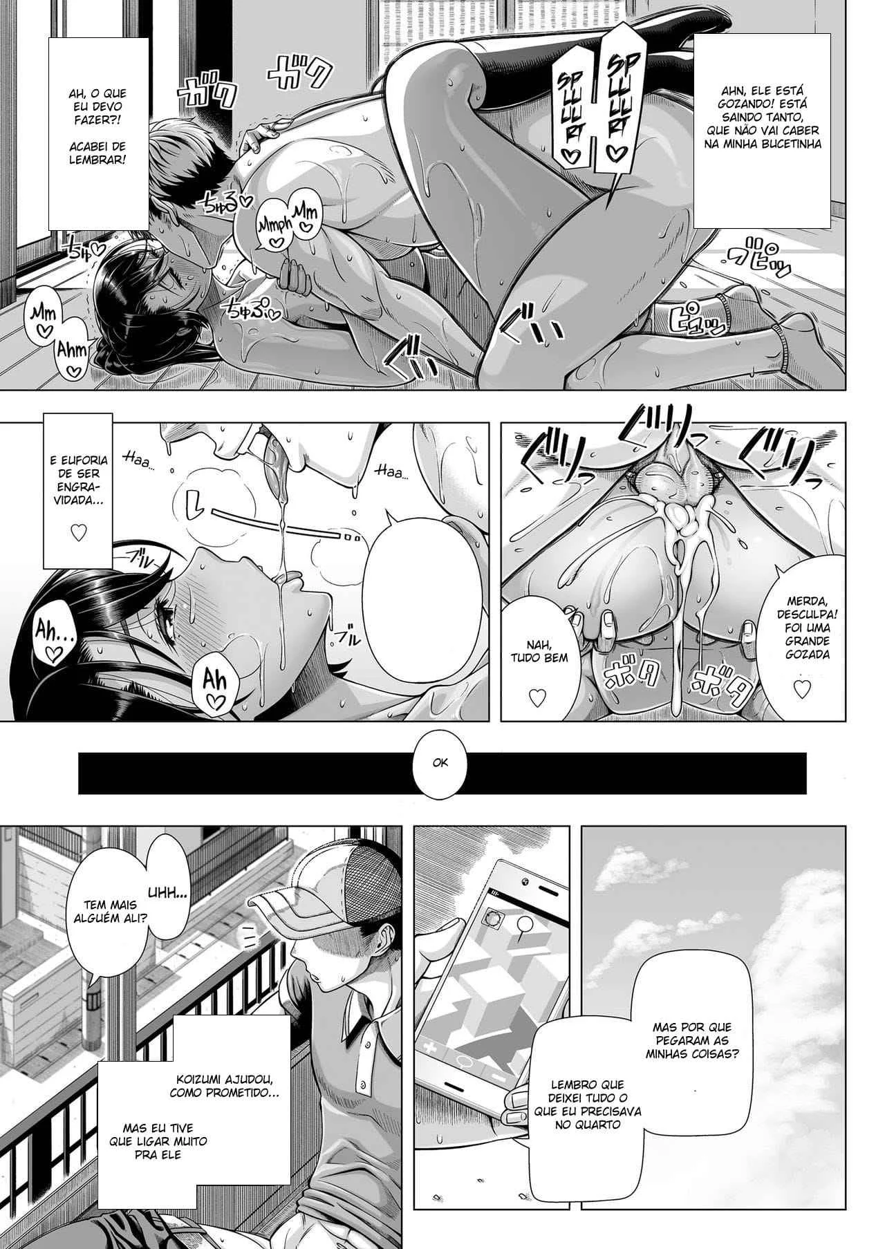 Sogro Fode a Nora de Buceta Grande - Hentai Explícito em HQ