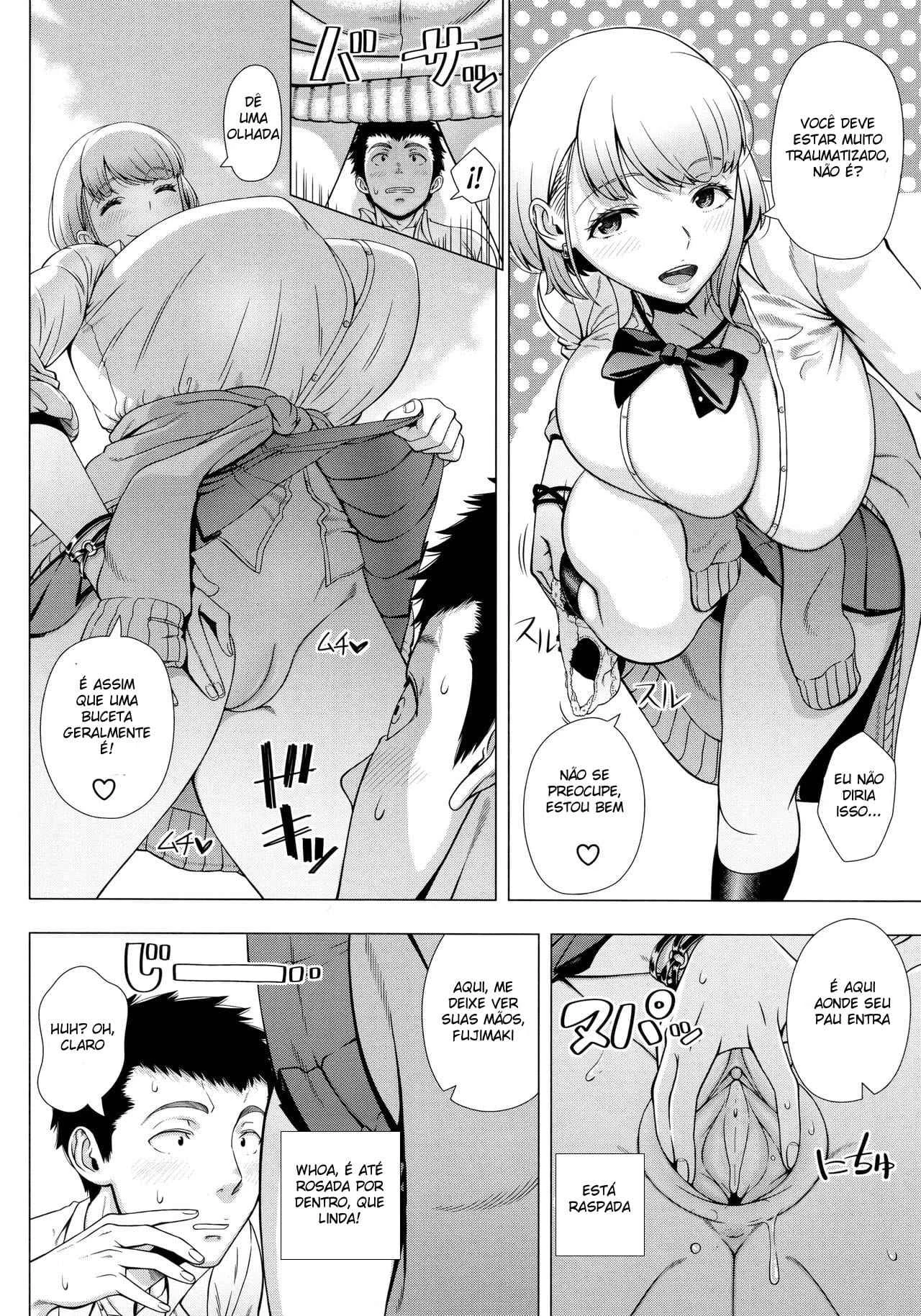 Sogro Fode a Nora de Buceta Grande - Hentai Explícito em HQ