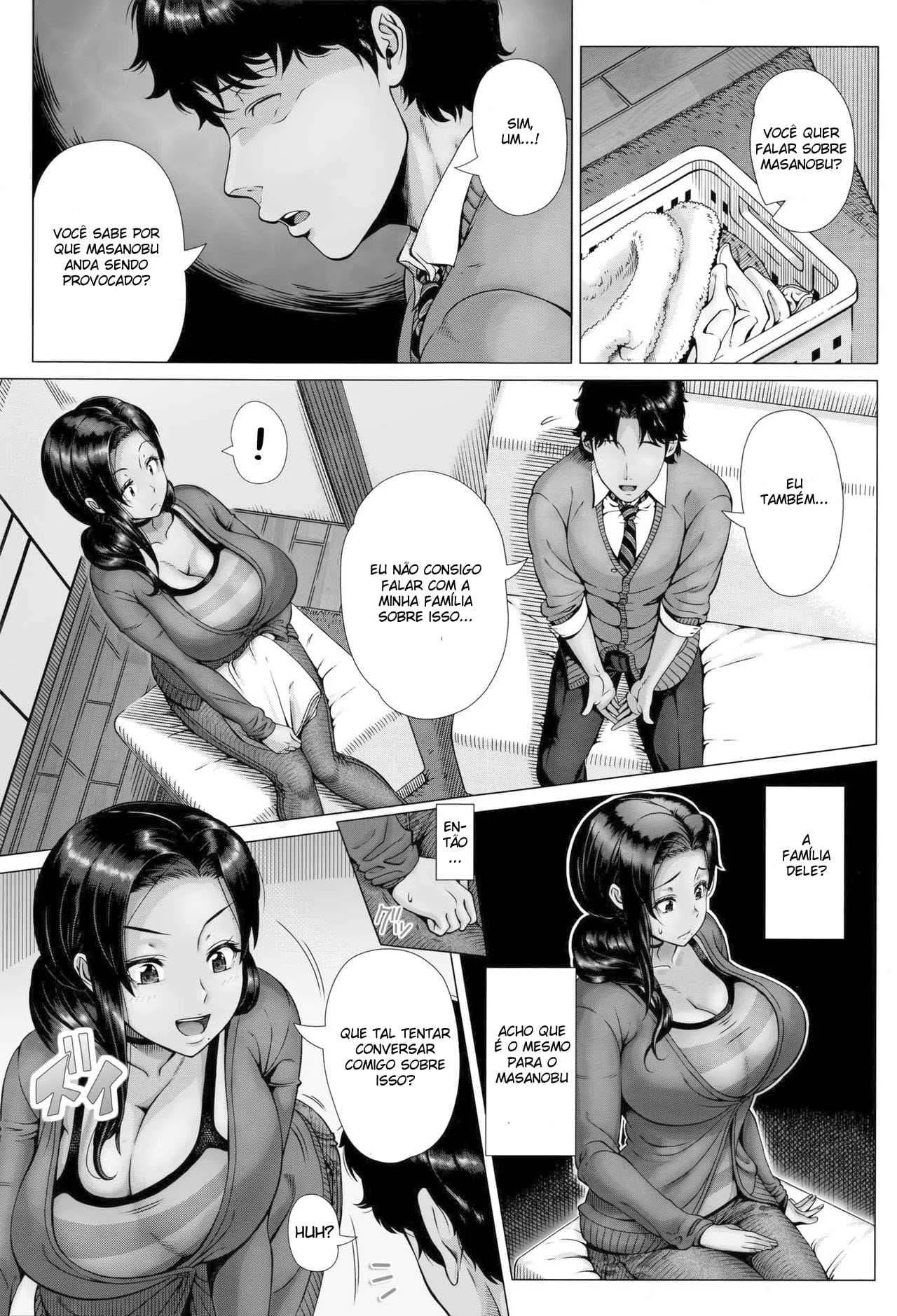 Sogro Fode a Nora de Buceta Grande - Hentai Explícito em HQ