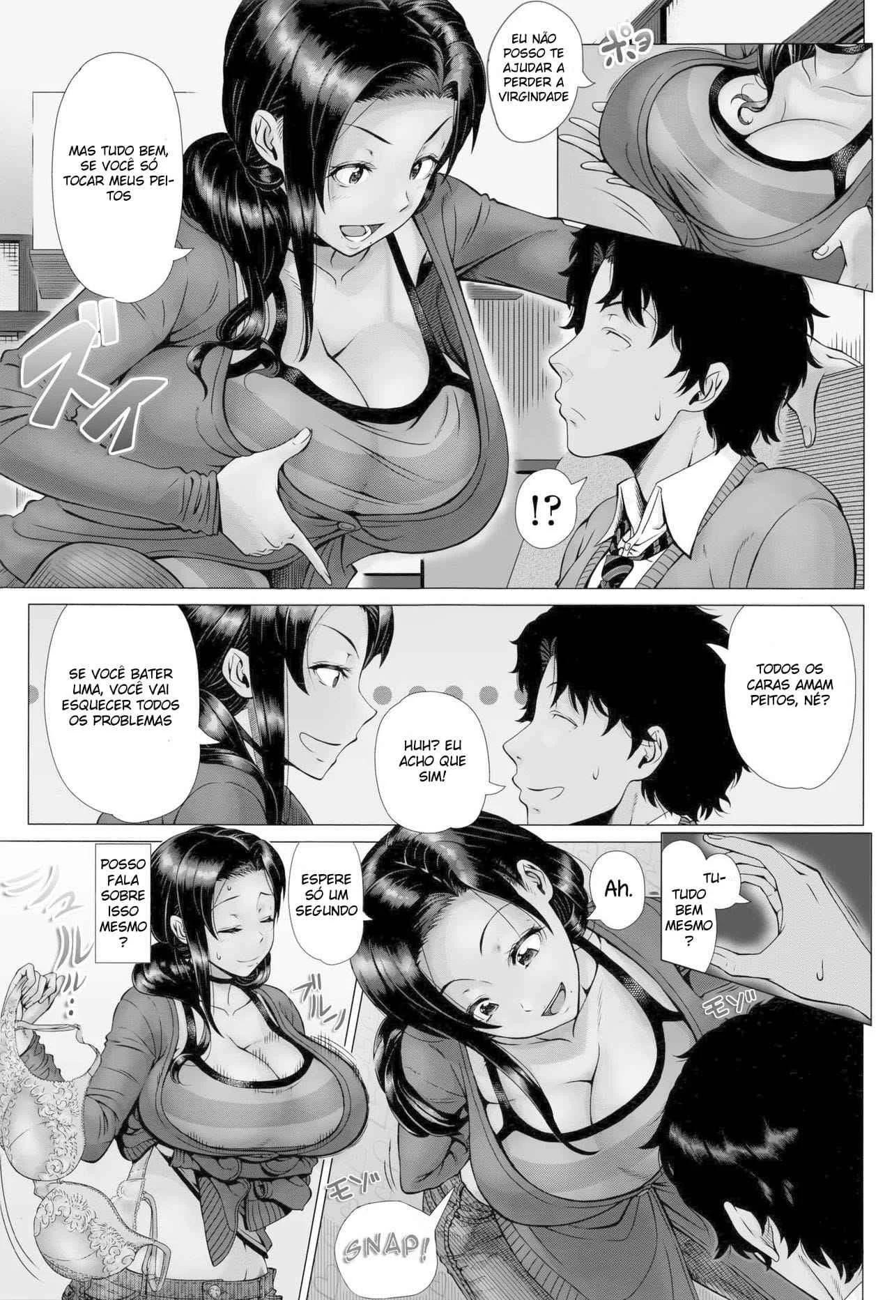 Sogro Fode a Nora de Buceta Grande - Hentai Explícito em HQ