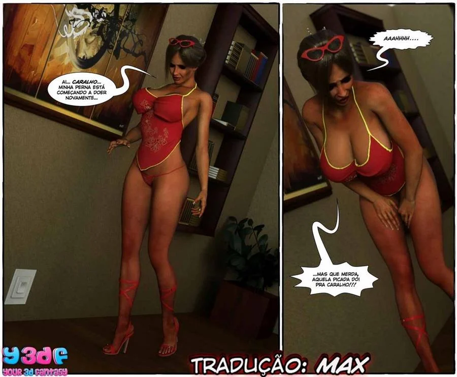 Algo me Incomoda: Quadrinhos Eróticos em 3D com Fetiche Insaciável Algo me Incomoda: Quadrinhos Eróticos em 3D com Fetiche Insaciável