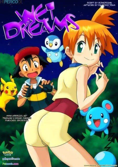 Ash Arregaçando a Boceta Ensopada da Misty em HQ Pornô Explícito