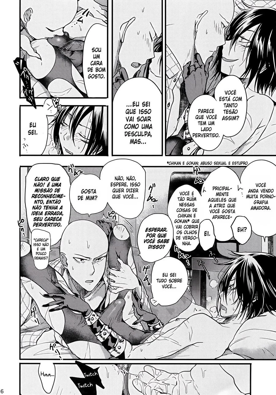 Sonic Fode Saitama - Yaoi Explícito em Quadrinhos de Sexo Brutal