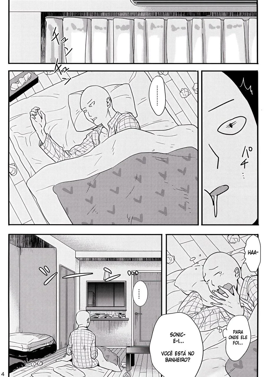Sonic Fode Saitama - Yaoi Explícito em Quadrinhos de Sexo Brutal
