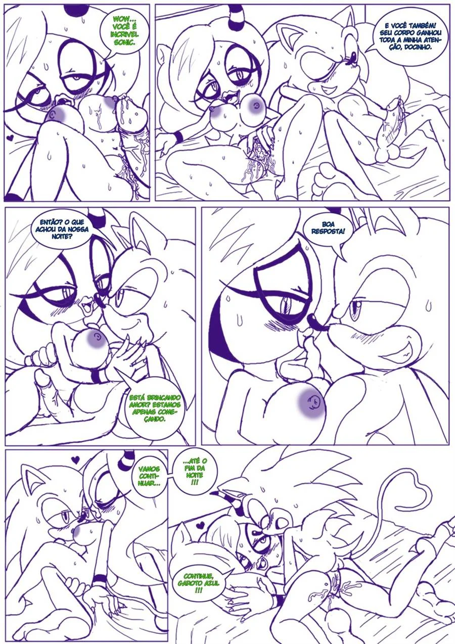 Sonic Dando Duro na Zeena - Hentai Explícito de Personagens Animados
