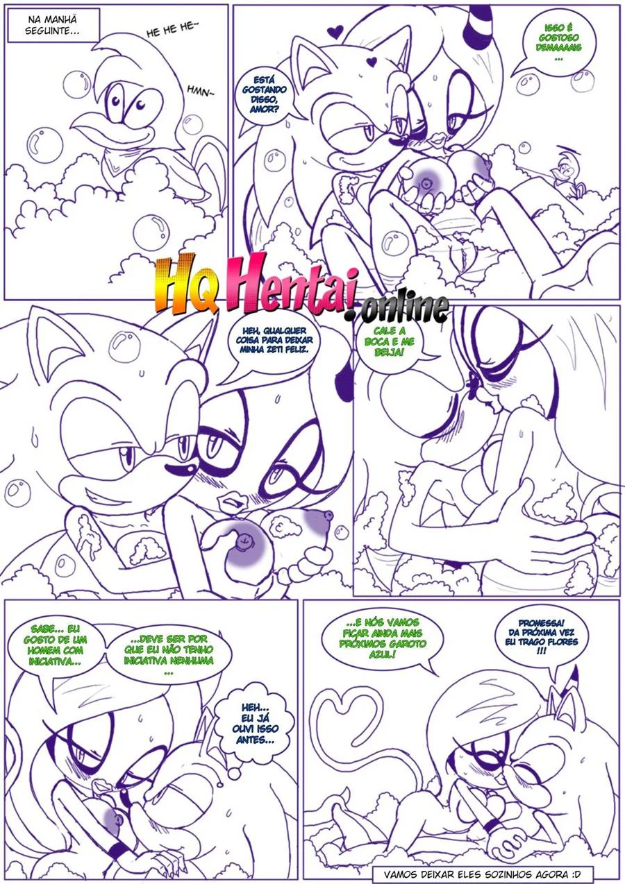 Sonic Dando Duro na Zeena - Hentai Explícito de Personagens Animados