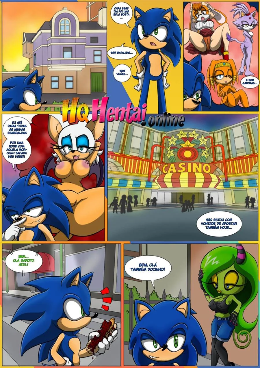 Sonic Dando Duro na Zeena - Hentai Explícito de Personagens Animados