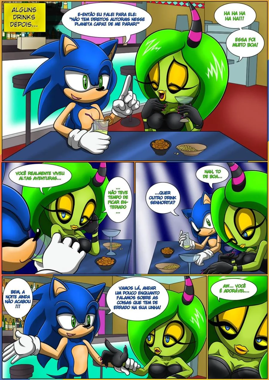 Sonic Dando Duro na Zeena - Hentai Explícito de Personagens Animados