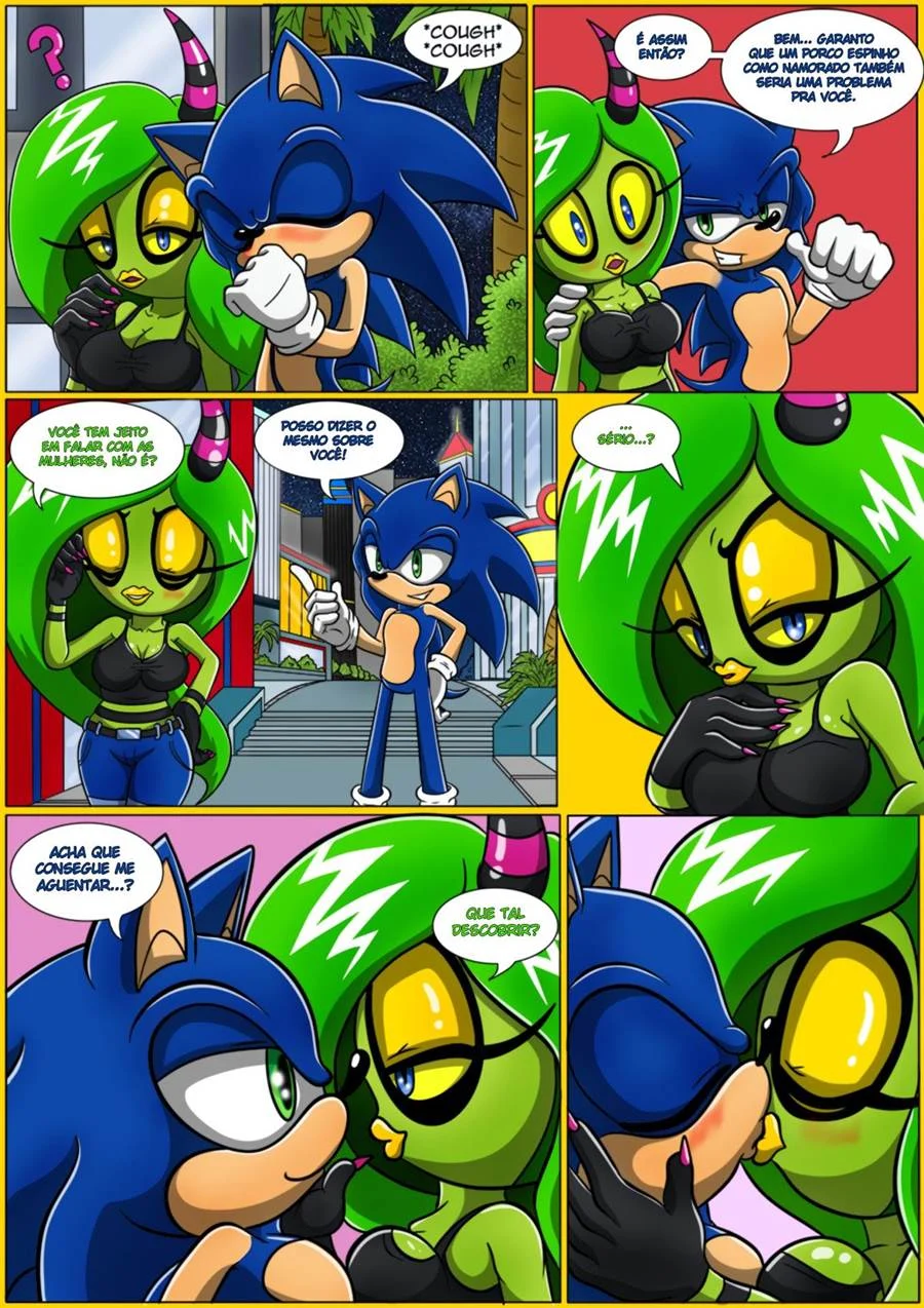 Sonic Dando Duro na Zeena - Hentai Explícito de Personagens Animados