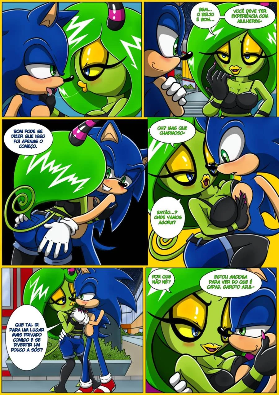 Sonic Dando Duro na Zeena - Hentai Explícito de Personagens Animados